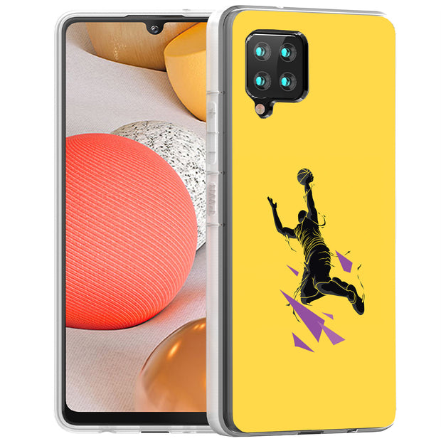 Kobe Basket 2 Print Slim Cover For Samsung Galaxy A (A42, A35, A25, A15, A11, A03S), Print in USA