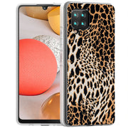 Leopard Pattern Print Slim Cover For Samsung Galaxy A (A42, A35, A25, A15, A11, A03S), Print in USA