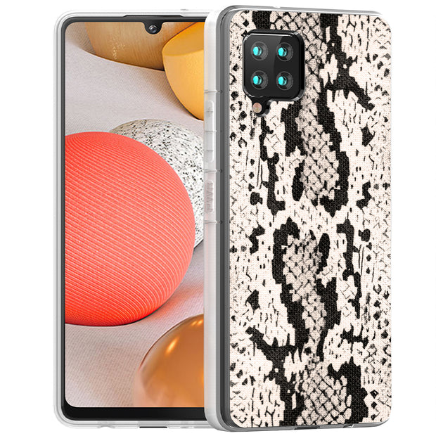 Snake Pattern Print Slim Cover For Samsung Galaxy A (A42, A35, A25, A15, A11, A03S), Print in USA