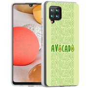 Avocado Text  Print Slim Cover For Samsung Galaxy A (A42, A35, A25, A15, A11, A03S), Print in USA