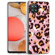 Pink Leopard 2 Print Slim Cover For Samsung Galaxy A (A42, A35, A25, A15, A11, A03S), Print in USA