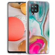 Colorful Marble Print Slim Cover For Samsung Galaxy A (A42, A35, A25, A15, A11, A03S), Print in USA