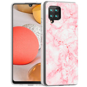 Glossy Marble Print Slim Cover For Samsung Galaxy A (A42, A35, A25, A15, A11, A03S), Print in USA