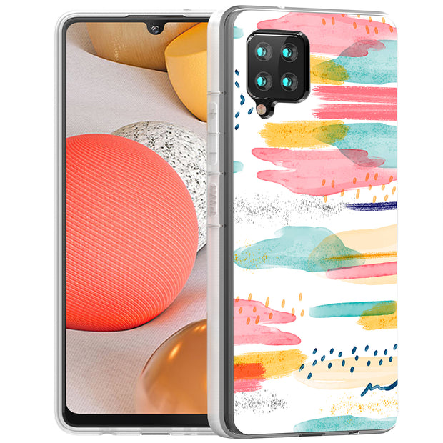 Abstract Art Print Slim Cover For Samsung Galaxy A (A42, A35, A25, A15, A11, A03S), Print in USA