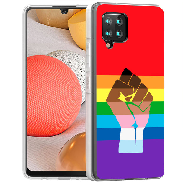 BLM Pride Print Slim Cover For Samsung Galaxy A (A42, A35, A25, A15, A11, A03S), Print in USA