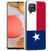 Texas Flag Print Slim Cover For Samsung Galaxy A (A42, A35, A25, A15, A11, A03S), Print in USA