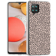 Polka Dots Brn Print Slim Cover For Samsung Galaxy A (A42, A35, A25, A15, A11, A03S), Print in USA