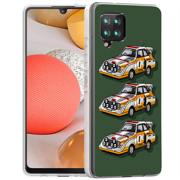 Audi Quattro Print Slim Cover For Samsung Galaxy A (A42, A35, A25, A15, A11, A03S), Print in USA