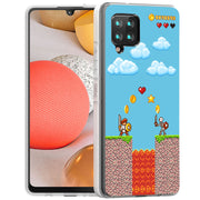 Retro Games 3 Print Slim Cover For Samsung Galaxy A (A42, A35, A25, A15, A11, A03S), Print in USA