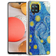 Starry Night Print Slim Cover For Samsung Galaxy A (A42, A35, A25, A15, A11, A03S), Print in USA