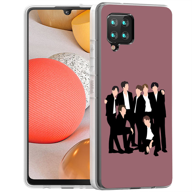 BTS Bangtan 15 Print Slim Cover For Samsung Galaxy A (A42, A35, A25, A15, A11, A03S), Print in USA