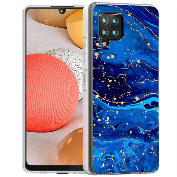 Opal Marble 2 Print Slim Cover For Samsung Galaxy A (A42, A35, A25, A15, A11, A03S), Print in USA