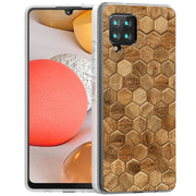 Wood 8 Print Slim Cover For Samsung Galaxy A (A42, A35, A25, A15, A11, A03S), Print in USA