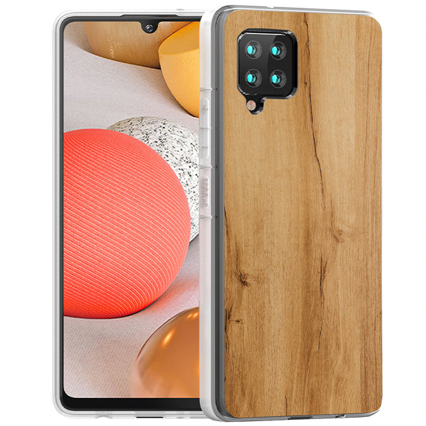 Wood 12 Print Slim Cover For Samsung Galaxy A (A42, A35, A25, A15, A11, A03S), Print in USA