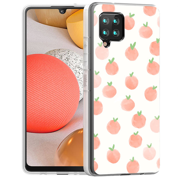 Orange Painting Print Slim Cover For Samsung Galaxy A (A42, A35, A25, A15, A11, A03S), Print in USA