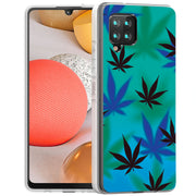 Marijuana Blue Print Slim Cover For Samsung Galaxy A (A42, A35, A25, A15, A11, A03S), Print in USA