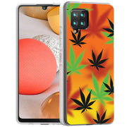 Color Marijuana Print Slim Cover For Samsung Galaxy A (A42, A35, A25, A15, A11, A03S), Print in USA