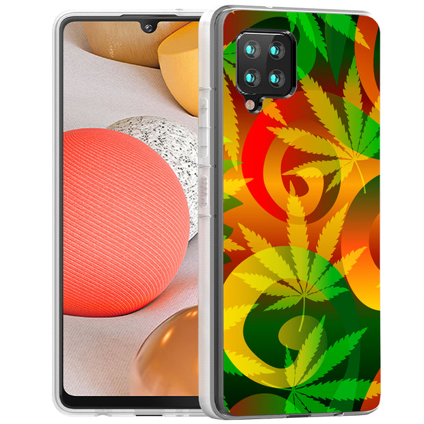 Marijuana Art Print Slim Cover For Samsung Galaxy A (A42, A35, A25, A15, A11, A03S), Print in USA