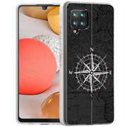 Map Compass Print Slim Cover For Samsung Galaxy A (A42, A35, A25, A15, A11, A03S), Print in USA