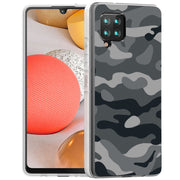 Winter Camo Print Slim Cover For Samsung Galaxy A (A42, A35, A25, A15, A11, A03S), Print in USA