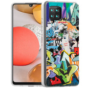 Street Graffiti Print Slim Cover For Samsung Galaxy A (A42, A35, A25, A15, A11, A03S), Print in USA