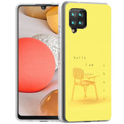 Hi I am Chair Print Slim Cover For Samsung Galaxy A (A42, A35, A25, A15, A11, A03S), Print in USA