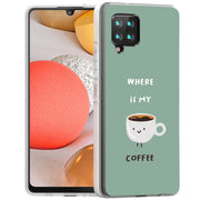 Where My Coffee Print Slim Cover For Samsung Galaxy A (A42, A35, A25, A15, A11, A03S), Print in USA