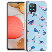 SeaShells Clams Print Slim Cover For Samsung Galaxy A (A42, A35, A25, A15, A11, A03S), Print in USA