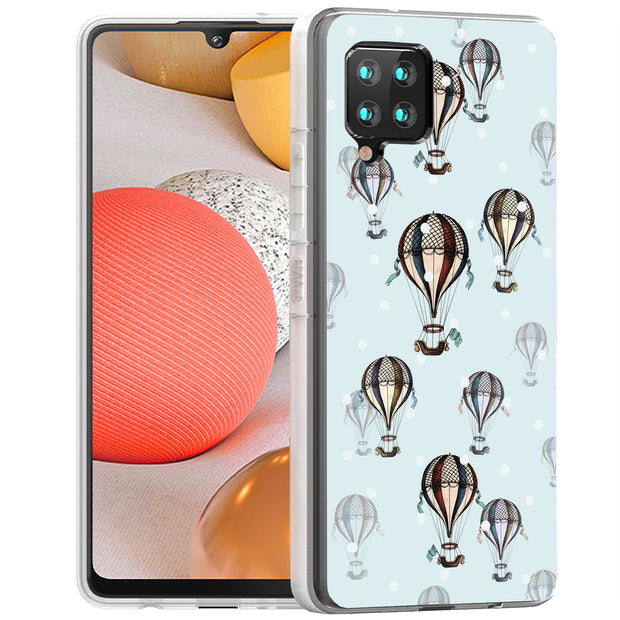 Hot Air Balloon Print Slim Cover For Samsung Galaxy A (A42, A35, A25, A15, A11, A03S), Print in USA