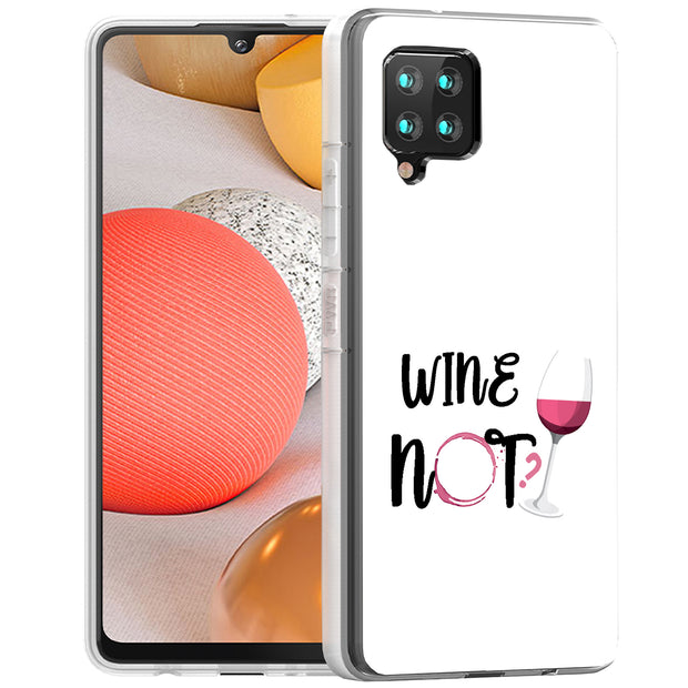 Wine Not Print Slim Cover For Samsung Galaxy A (A42, A35, A25, A15, A11, A03S), Print in USA