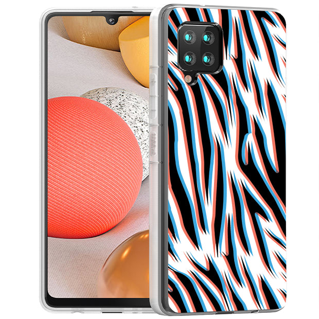 3D Zebra 3 Print Slim Cover For Samsung Galaxy A (A42, A35, A25, A15, A11, A03S), Print in USA