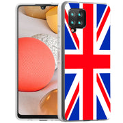 Flag UK Print Slim Cover For Samsung Galaxy A (A42, A35, A25, A15, A11, A03S), Print in USA