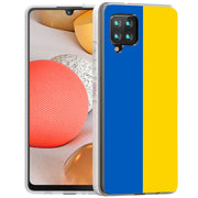 Flag Ukraine Print Slim Cover For Samsung Galaxy A (A42, A35, A25, A15, A11, A03S), Print in USA