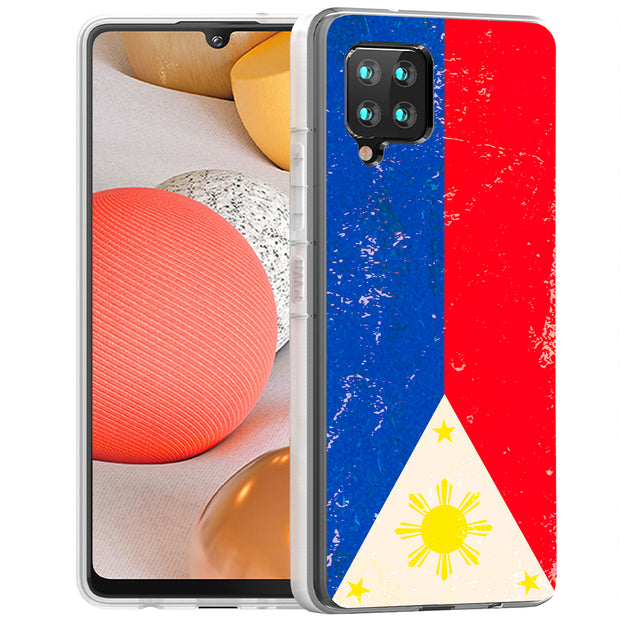 Philippines 2 Print Slim Cover For Samsung Galaxy A (A42, A35, A25, A15, A11, A03S), Print in USA
