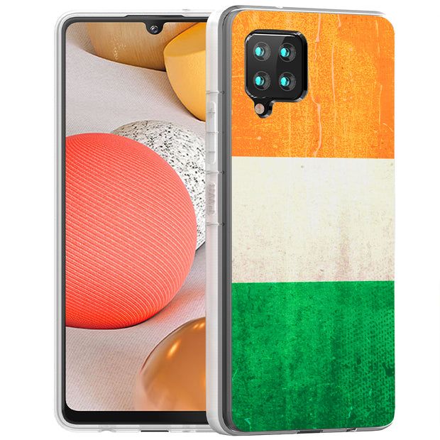 Ireland Flag  Print Slim Cover For Samsung Galaxy A (A42, A35, A25, A15, A11, A03S), Print in USA