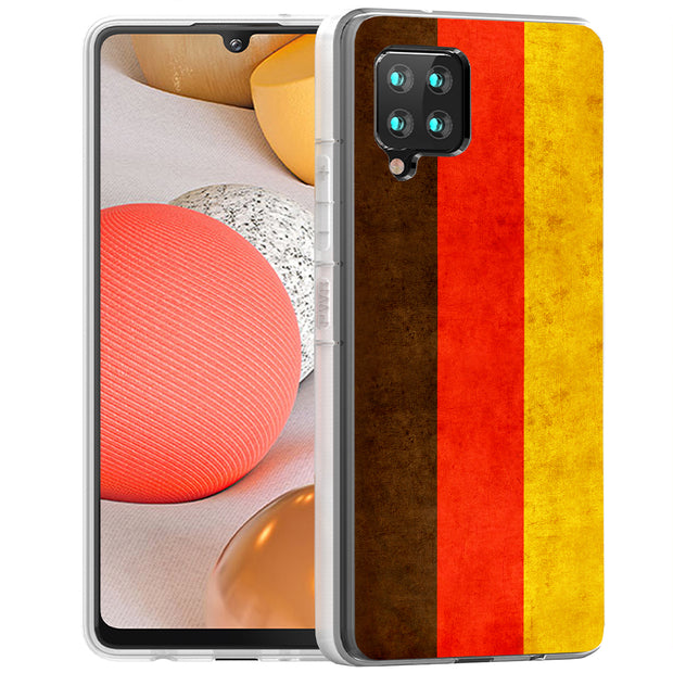 Germany Flag  Print Slim Cover For Samsung Galaxy A (A42, A35, A25, A15, A11, A03S), Print in USA