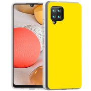 Yellow Print Slim Cover For Samsung Galaxy A (A42, A35, A25, A15, A11, A03S), Print in USA