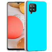 Sky Blue Print Slim Cover For Samsung Galaxy A (A42, A35, A25, A15, A11, A03S), Print in USA