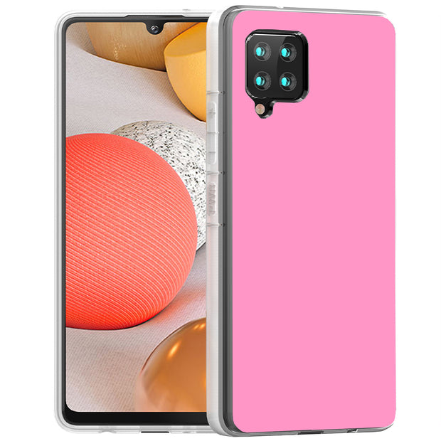 Pink Print Slim Cover For Samsung Galaxy A (A42, A35, A25, A15, A11, A03S), Print in USA