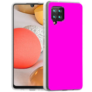 Fuchsia Print Slim Cover For Samsung Galaxy A (A42, A35, A25, A15, A11, A03S), Print in USA