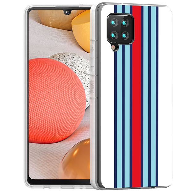 Race Stripe 10 Print Slim Cover For Samsung Galaxy A (A42, A35, A25, A15, A11, A03S), Print in USA