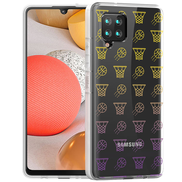 Basketball 2 Print Slim Cover For Samsung Galaxy A (A42, A35, A25, A15, A11, A03S), Print in USA