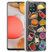 Food Collage Print Slim Cover For Samsung Galaxy A (A42, A35, A25, A15, A11, A03S), Print in USA