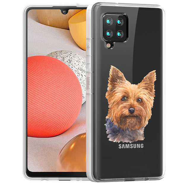 Dog Painting 9 Print Slim Cover For Samsung Galaxy A (A42, A35, A25, A15, A11, A03S), Print in USA