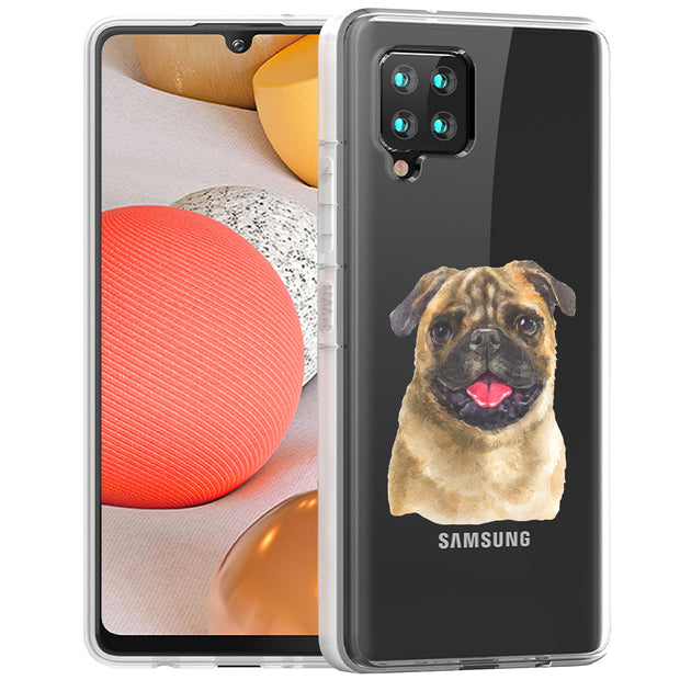 Dog Painting j Print Slim Cover For Samsung Galaxy A (A42, A35, A25, A15, A11, A03S), Print in USA