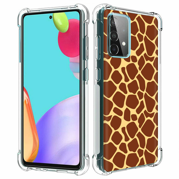 Giraffe Spot Print Slim Cover For Samsung Galaxy A (A42, A35, A25, A15, A11, A03S), Print in USA