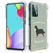 Bernese Dog Print Slim Cover For Samsung Galaxy A (A42, A35, A25, A15, A11, A03S), Print in USA