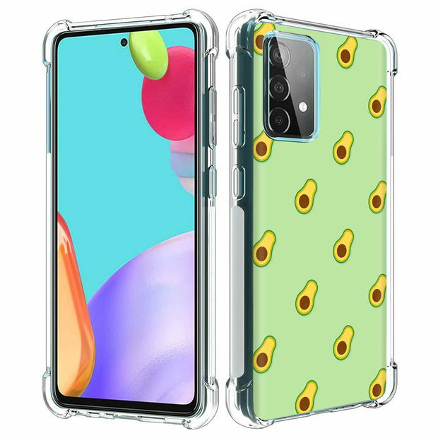 Avocado Print Slim Cover For Samsung Galaxy A (A42, A35, A25, A15, A11, A03S), Print in USA