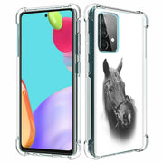 Animal Horse Print Slim Cover For Samsung Galaxy A (A42, A35, A25, A15, A11, A03S), Print in USA