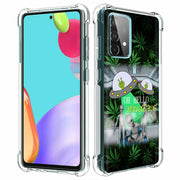 Marijuana Alien Print Slim Cover For Samsung Galaxy A (A42, A35, A25, A15, A11, A03S), Print in USA